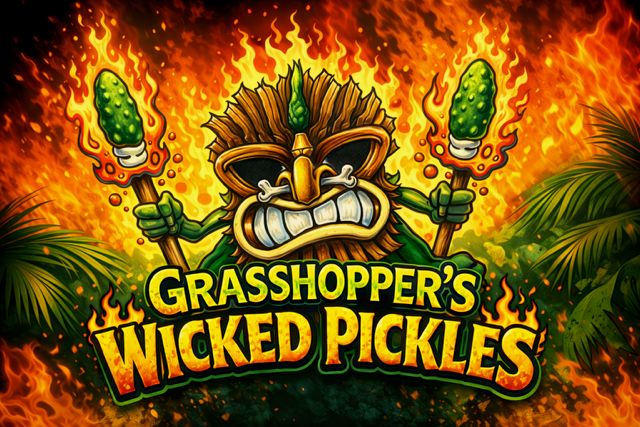 grasshoppers wicked pickles logo
